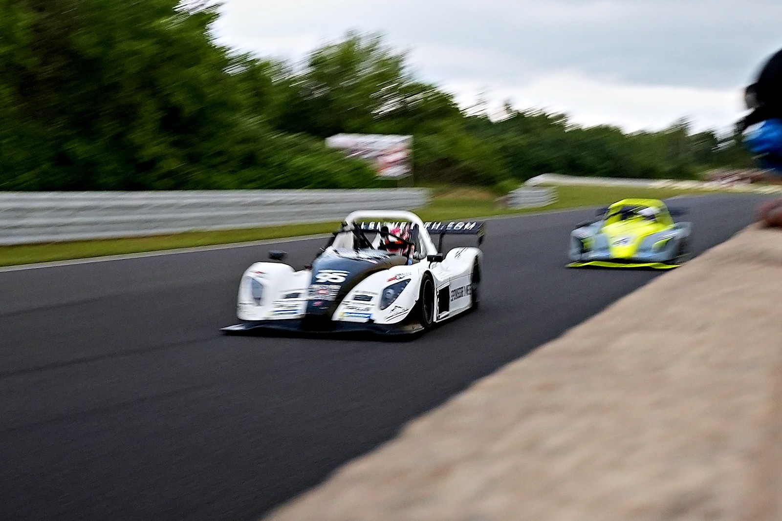 Jesse Lambert No. 95 Radical on track at Calabogie Motorsports Park